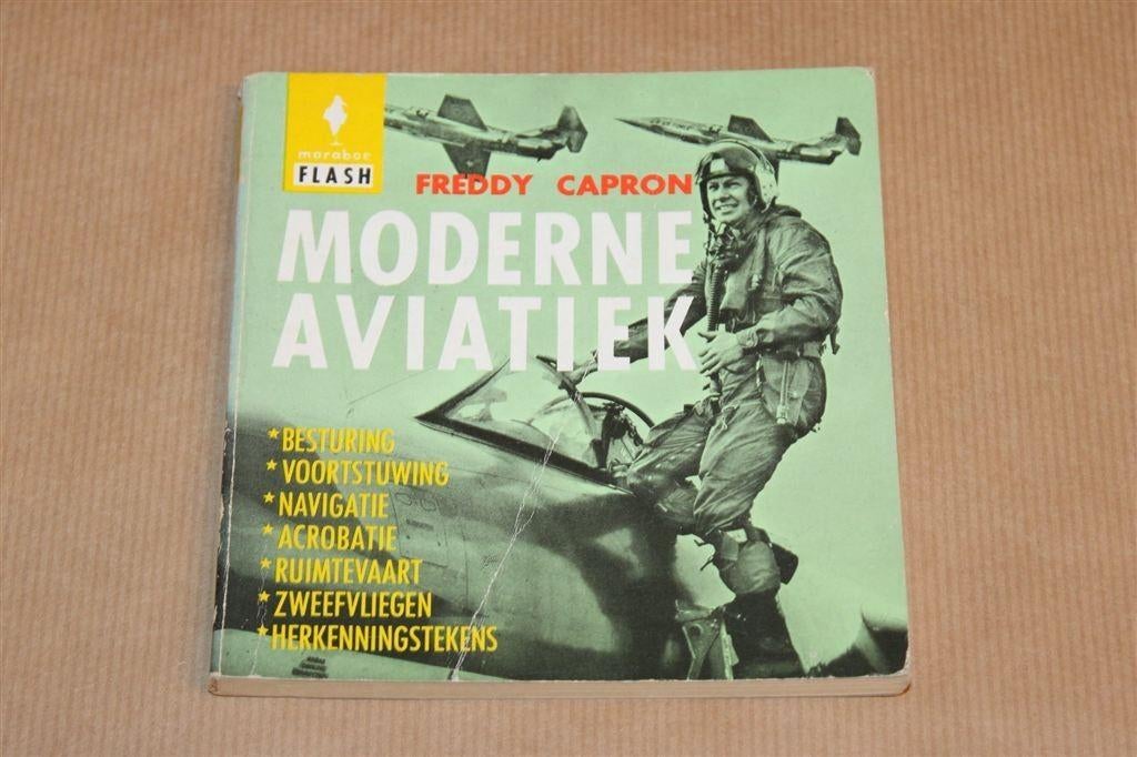 Moderne Aviatiek — Maraboe-flash 9 [1962], Verzamelen, Luchtvaart en Vliegtuigspotten, Gebruikt, Schaalmodel, -, -