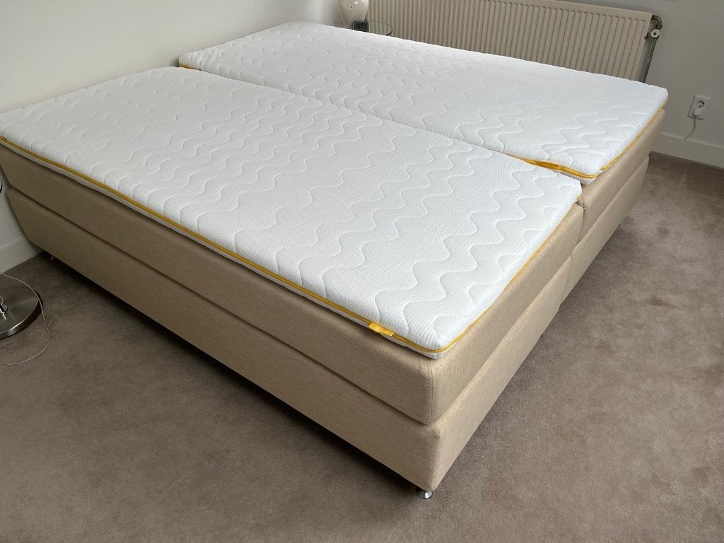 Boxspring Beter Bed, Ophalen, Tweepersoons, Zo goed als nieuw, 180 cm