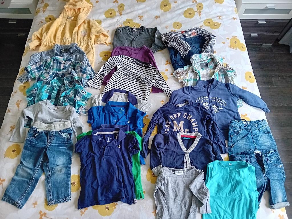 Kledingpakket jongen, maat 86/92, Ophalen, Gebruikt, Maat 86