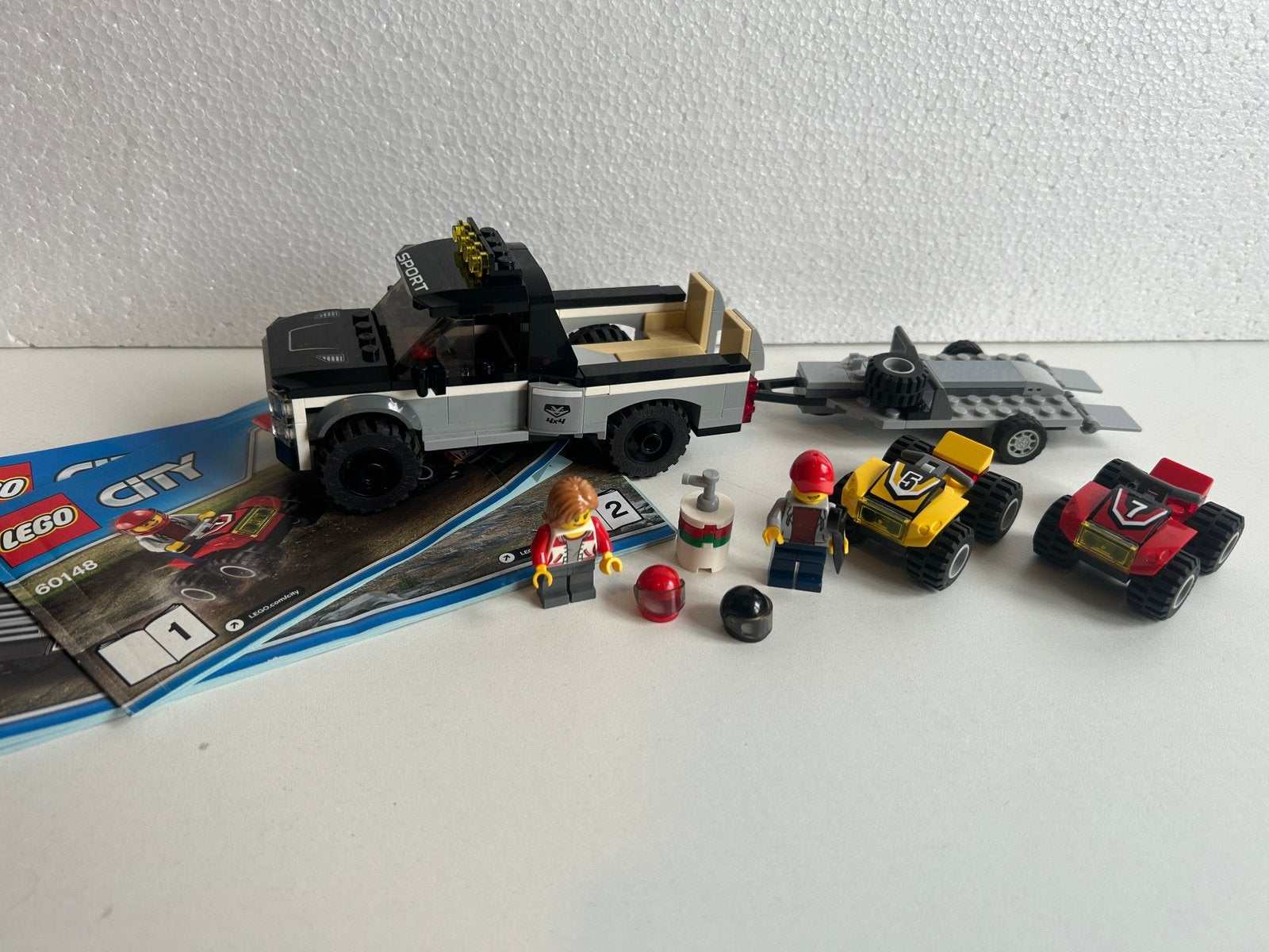 Lego city 60148 atv racing team, Compleet, Lego, Denemarken, Lego
