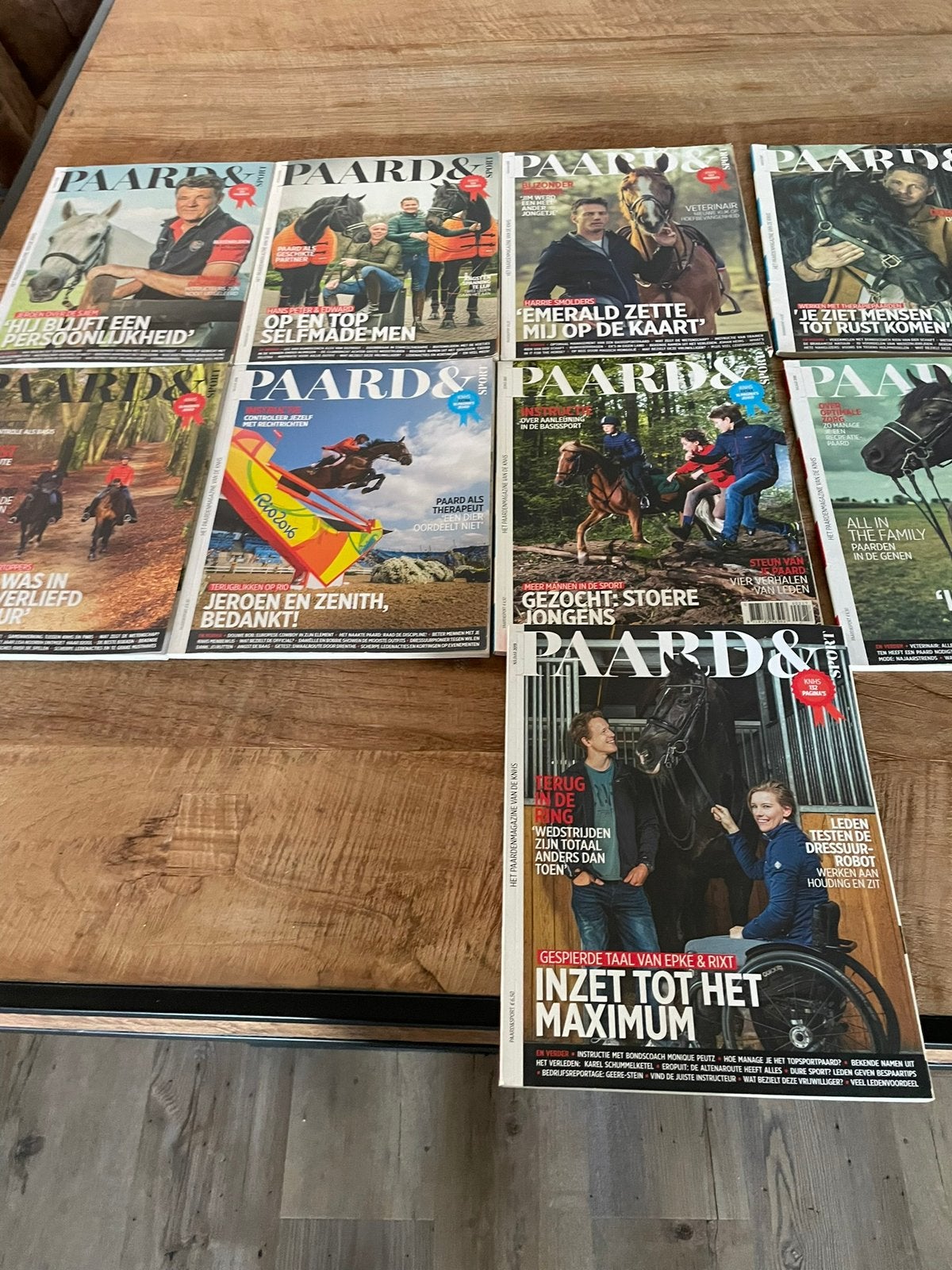 9x Paard&Sport, Ophalen of Verzenden, Zo goed als nieuw, Sport en Vrije tijd