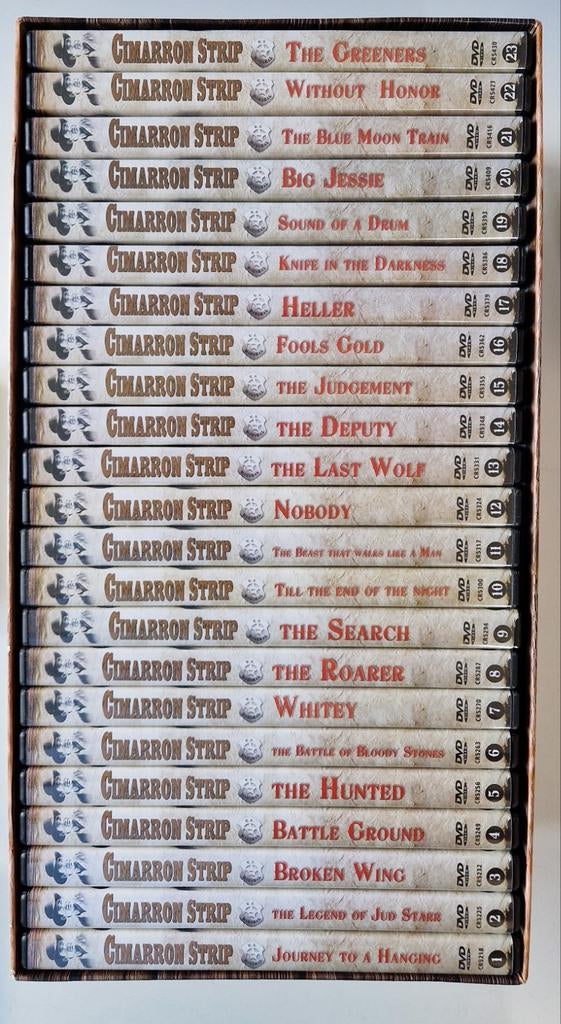 Cimarron Strip - Complete Serie (24 DVD Boxset), Cd's en Dvd's, Dvd's | Thrillers en Misdaad, Gebruikt, Detective en Krimi, Boxset