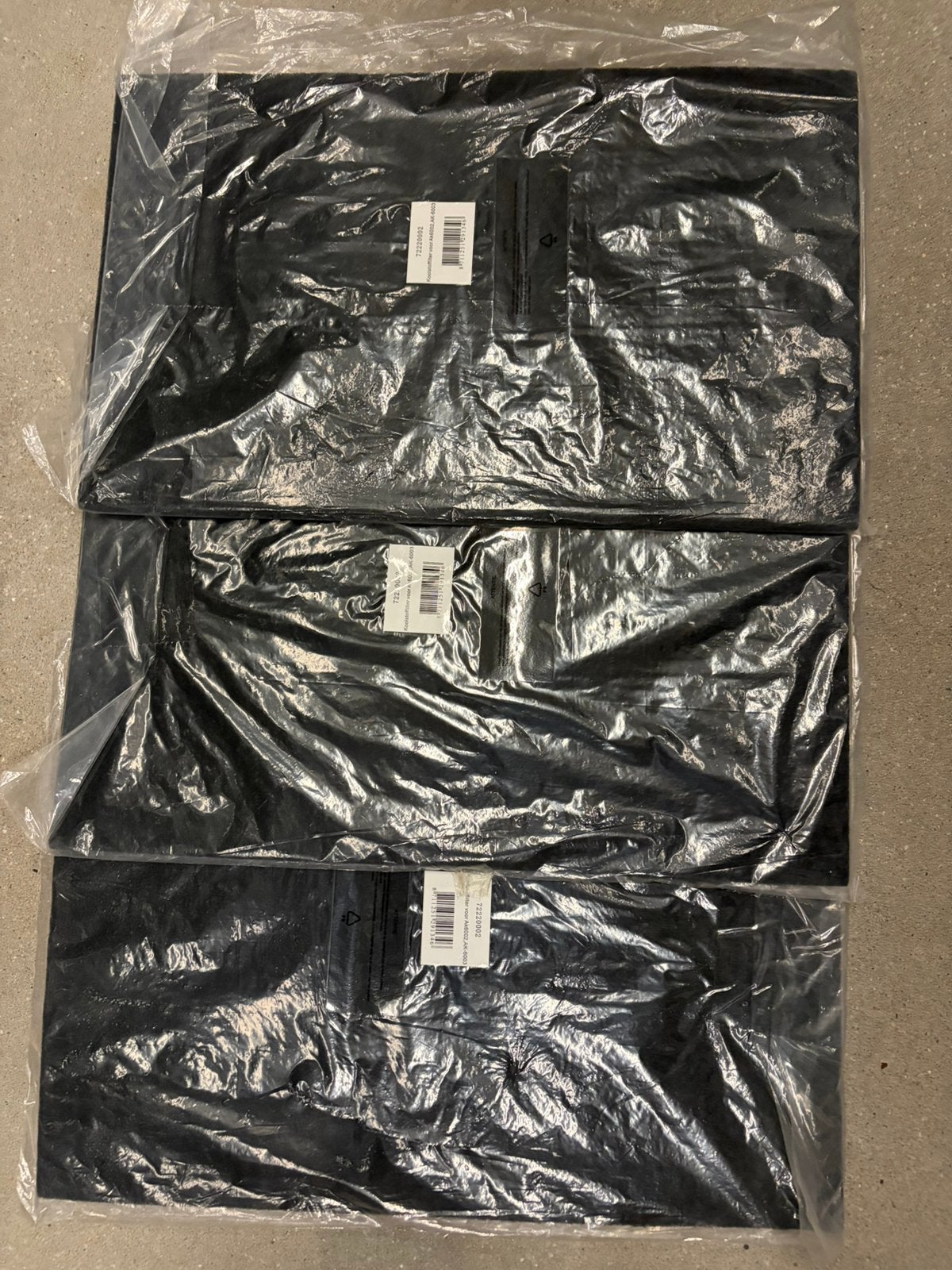NIEUW! 3 Koolstoffilters voor onderbouw afzuigkappen, Ophalen of Verzenden, Nieuw