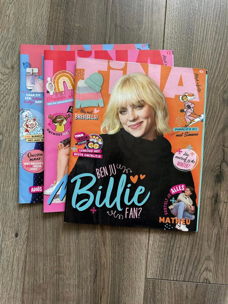 Tina tijdschriften 2022 - Set van 3, Boeken, Ophalen of Verzenden, Gelezen, Damesbladen