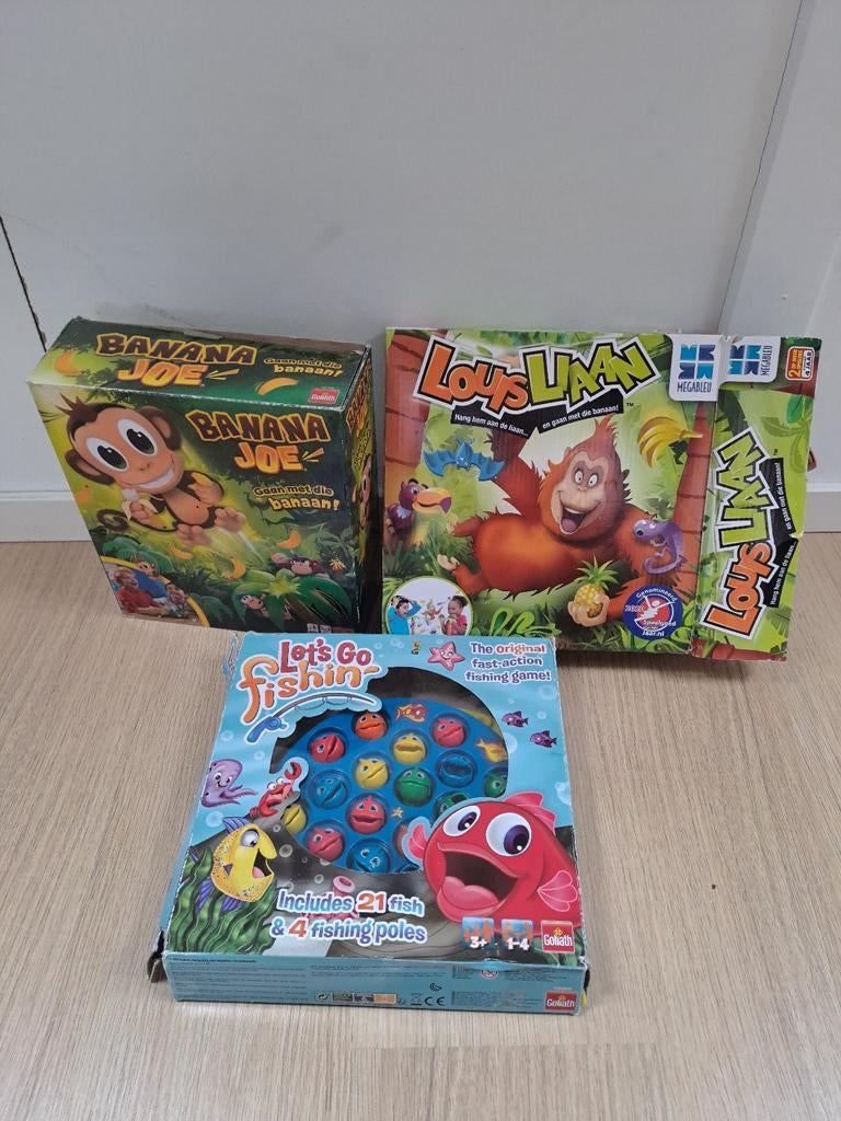 Set spelleb: Banana Joe, Let's Go Fishing, Louis Liaan, Ophalen of Verzenden, Gebruikt, Jongen of Meisje