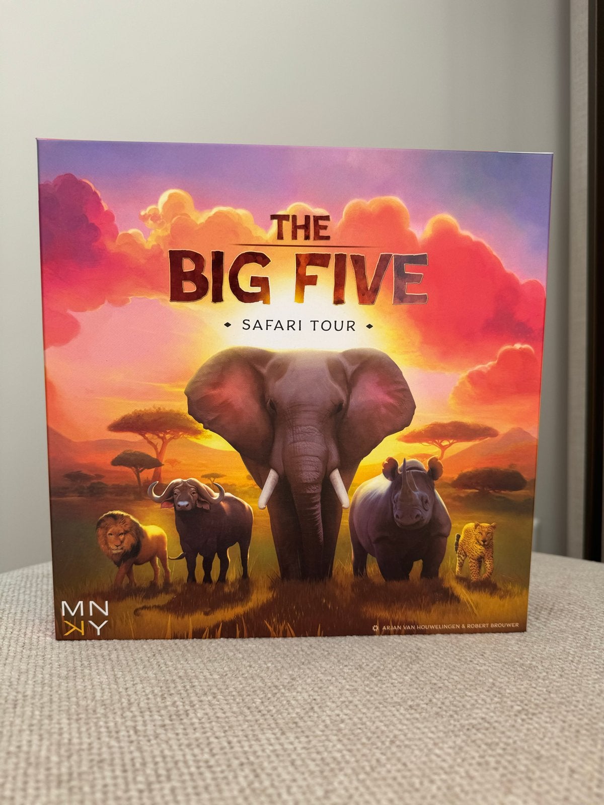 The Big Five: Safari Tour Bordspel - Zo goed als nieuw, Hobby en Vrije tijd, Gezelschapsspellen | Bordspellen, Een of twee spelers