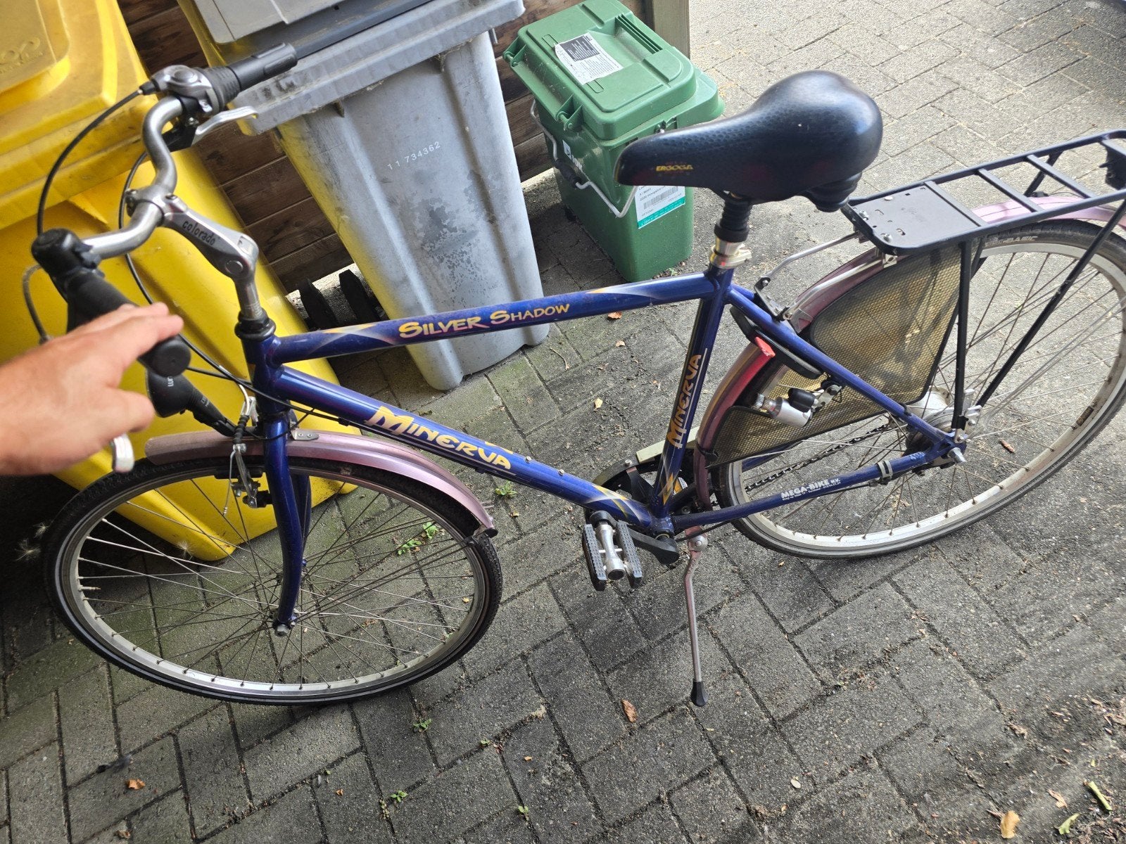 Minerva Silver Shadow Fiets - Gebruikt, Fietsen en Brommers, Overige merken, Velgrem, Versnellingen, Ophalen of Verzenden