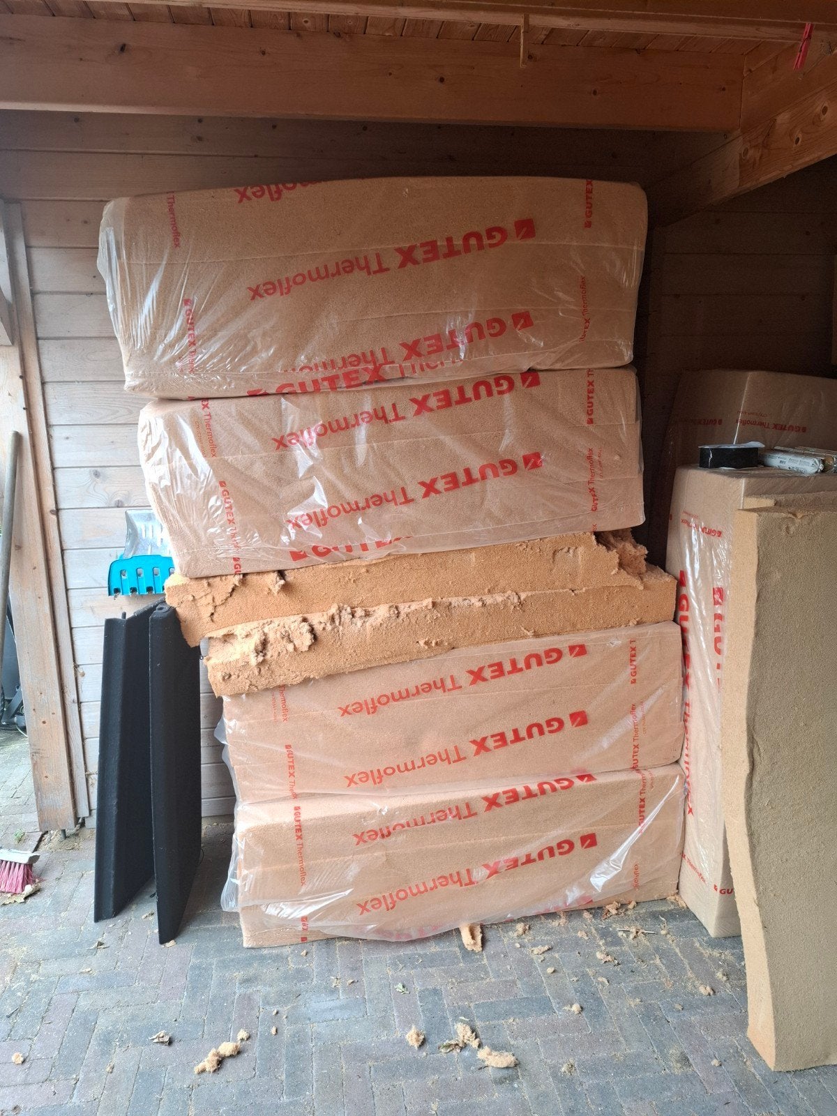 4 pakken Gutex Thermoflex | 160 mm | Rd=4.4 | 1350x575 mm, Doe-het-zelf en Verbouw, Ophalen, Overige materialen, 12 cm of meer