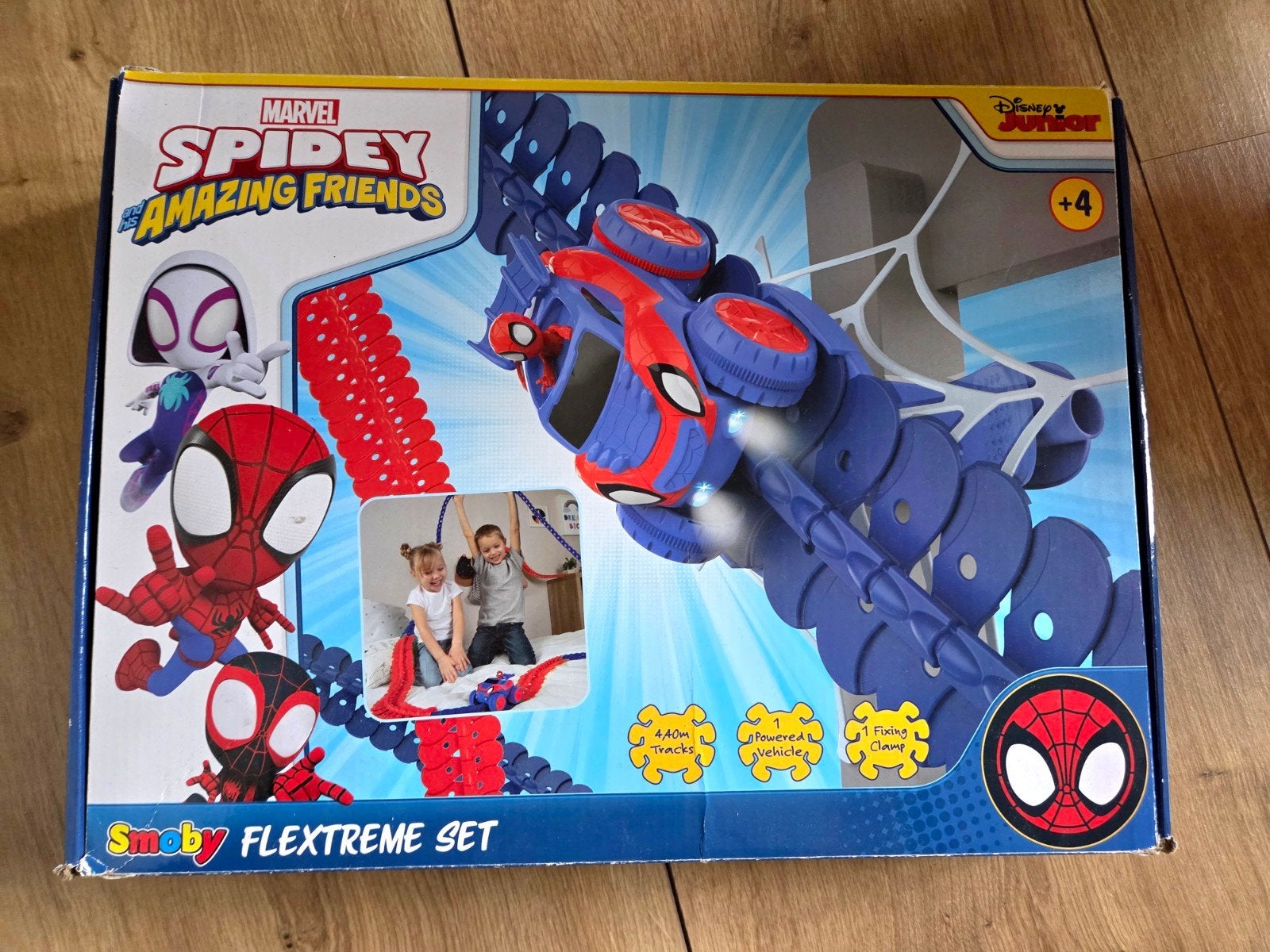 Smoby Spidey Flextreme Set, Overige merken, Racebaan, Ophalen of Verzenden, Zo goed als nieuw