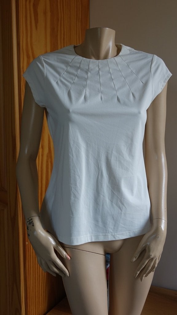 nieuwe creme DAELIN top, Maat 38/40 (M), Beige, Nieuw, Korte mouw