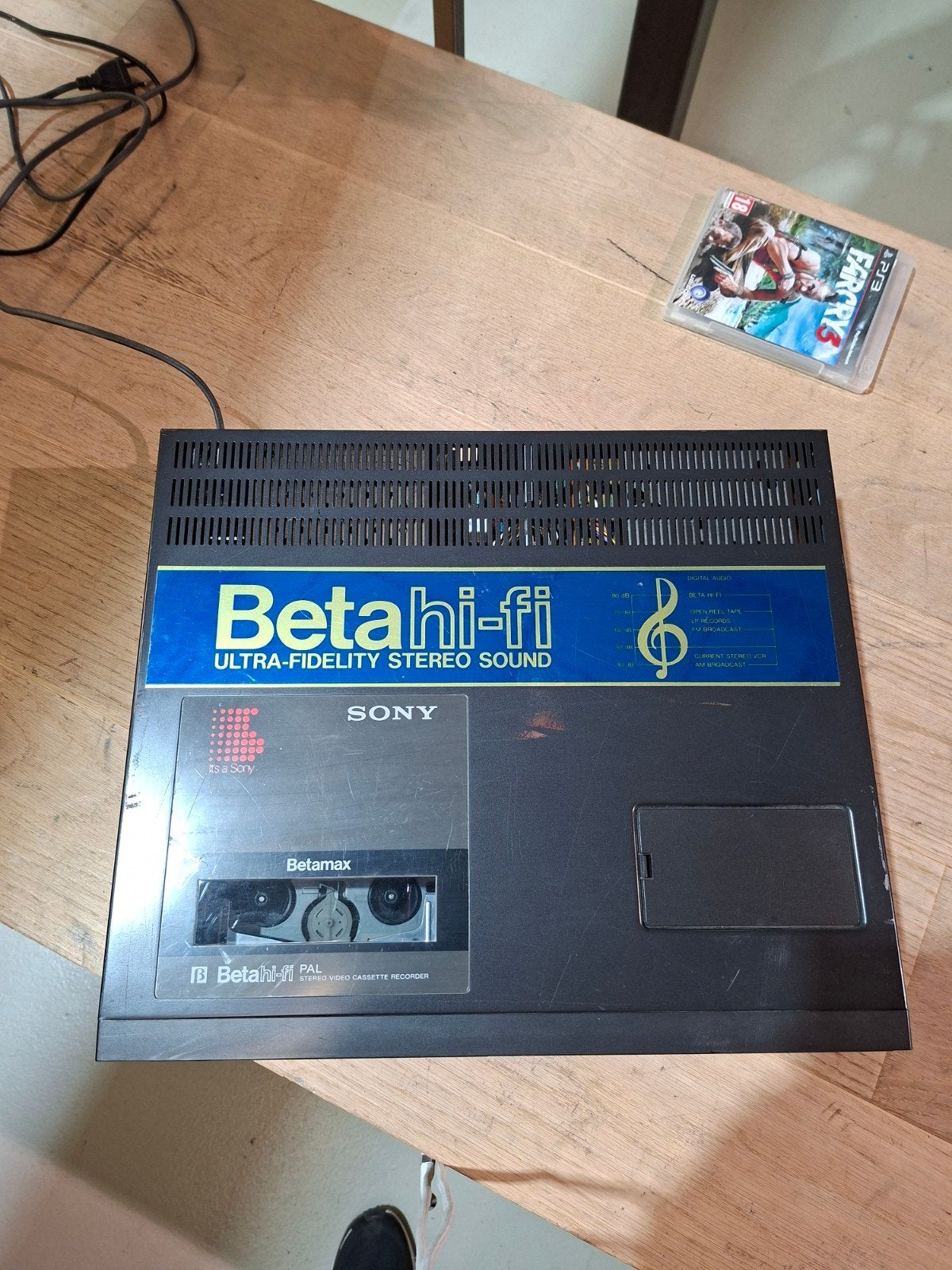Sony Betamax SL-HF100 ES Betahi-fi Videorecorder, Ophalen, Gebruikt, Betamax-speler of -recorder, Sony Corporation, 1-7-1 Konan, Minato-ku, Tokyo 108-0075, Japan