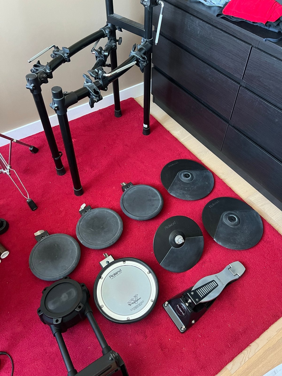 Roland TD-11 V-Drums onderdelen (excl. module), Muziek en Instrumenten, Ophalen of Verzenden, Gebruikt, Roland, Elektronisch