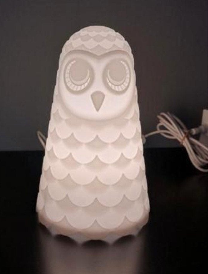Ikea Uil - Solbo - Tafel/Schemerlamp, Huis en Inrichting, Lampen | Tafellampen, Overige stijlen, Wit, Ophalen of Verzenden, Zo goed als nieuw