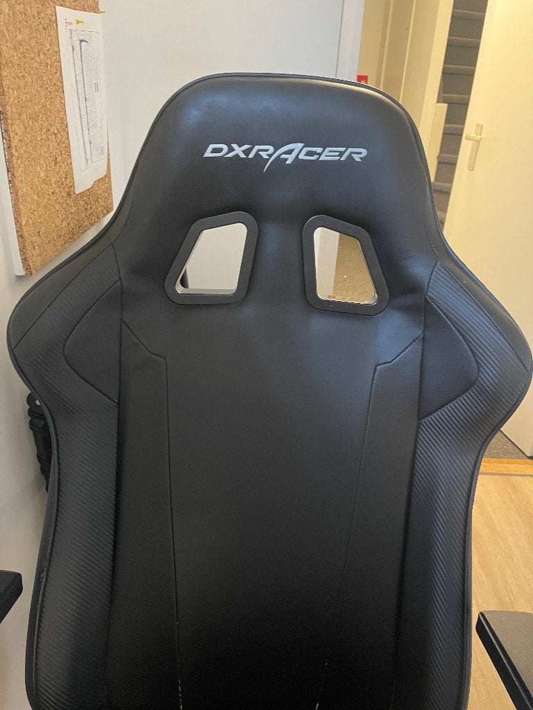 DXR Acer Gaming Chair, Ophalen, Gebruikt, Zwart, Leer