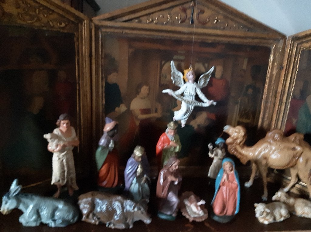 Kerstgroep Marolin 14 delig, Diversen, Ophalen of Verzenden, Zo goed als nieuw