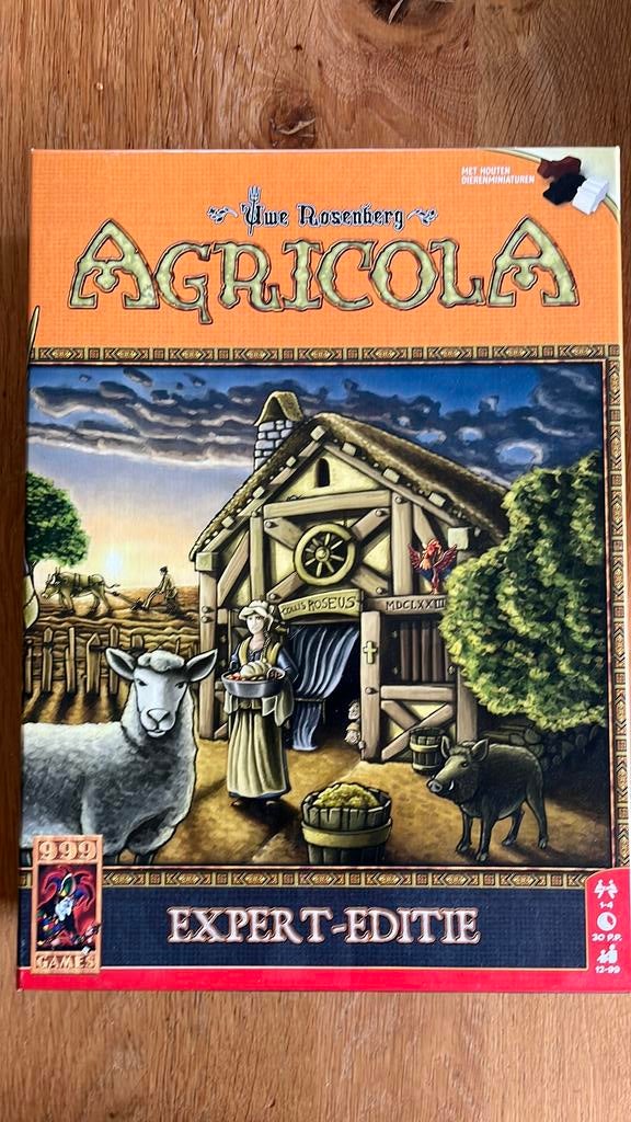 Agricola bordspel, Hobby en Vrije tijd, Gezelschapsspellen | Kaartspellen, Ophalen of Verzenden, Gebruikt