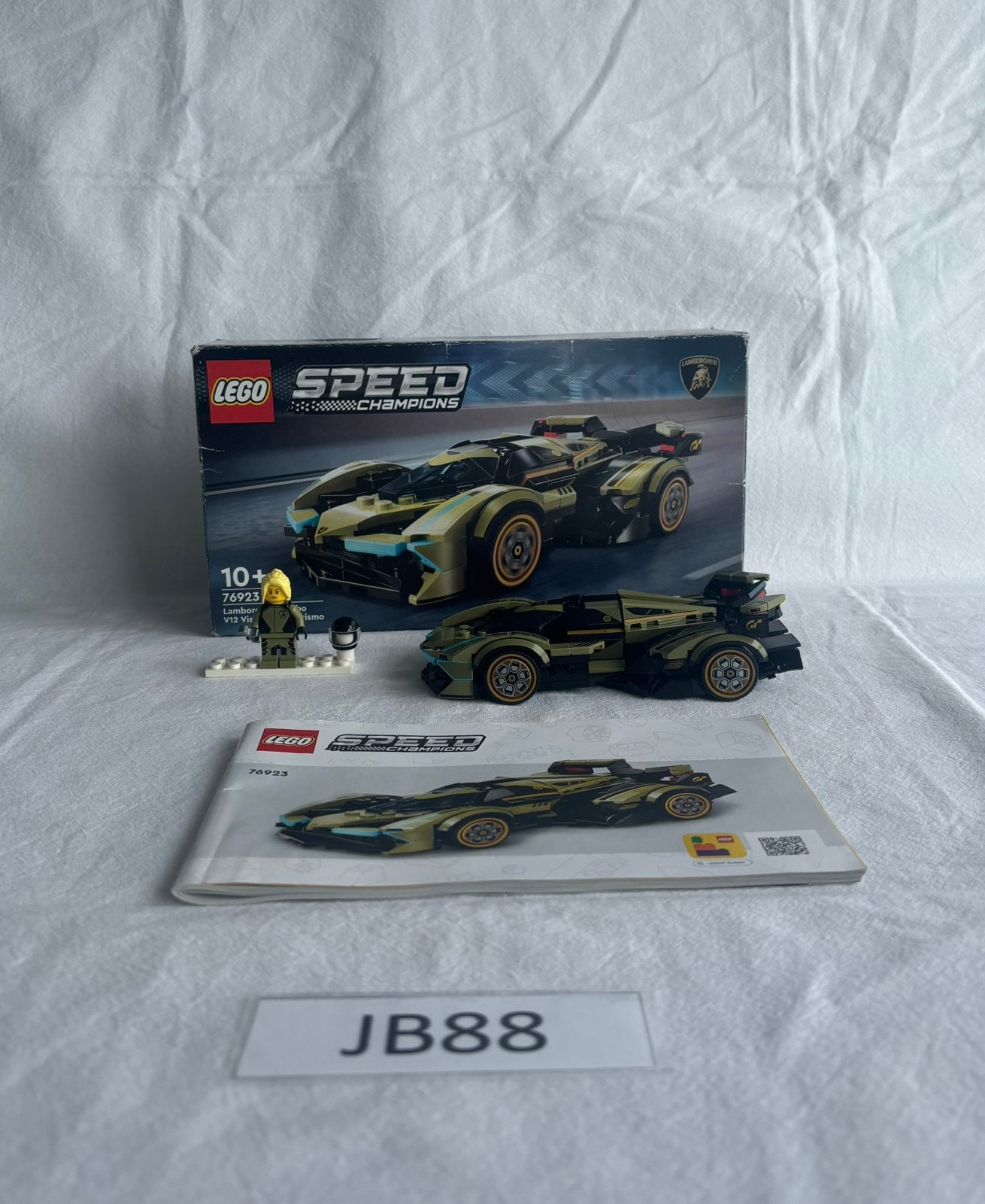 Lego SC 76923 - Lamborghini Lambo V12 Vision Gran Turismo, Lego, Lego, Lego, Zo goed als nieuw