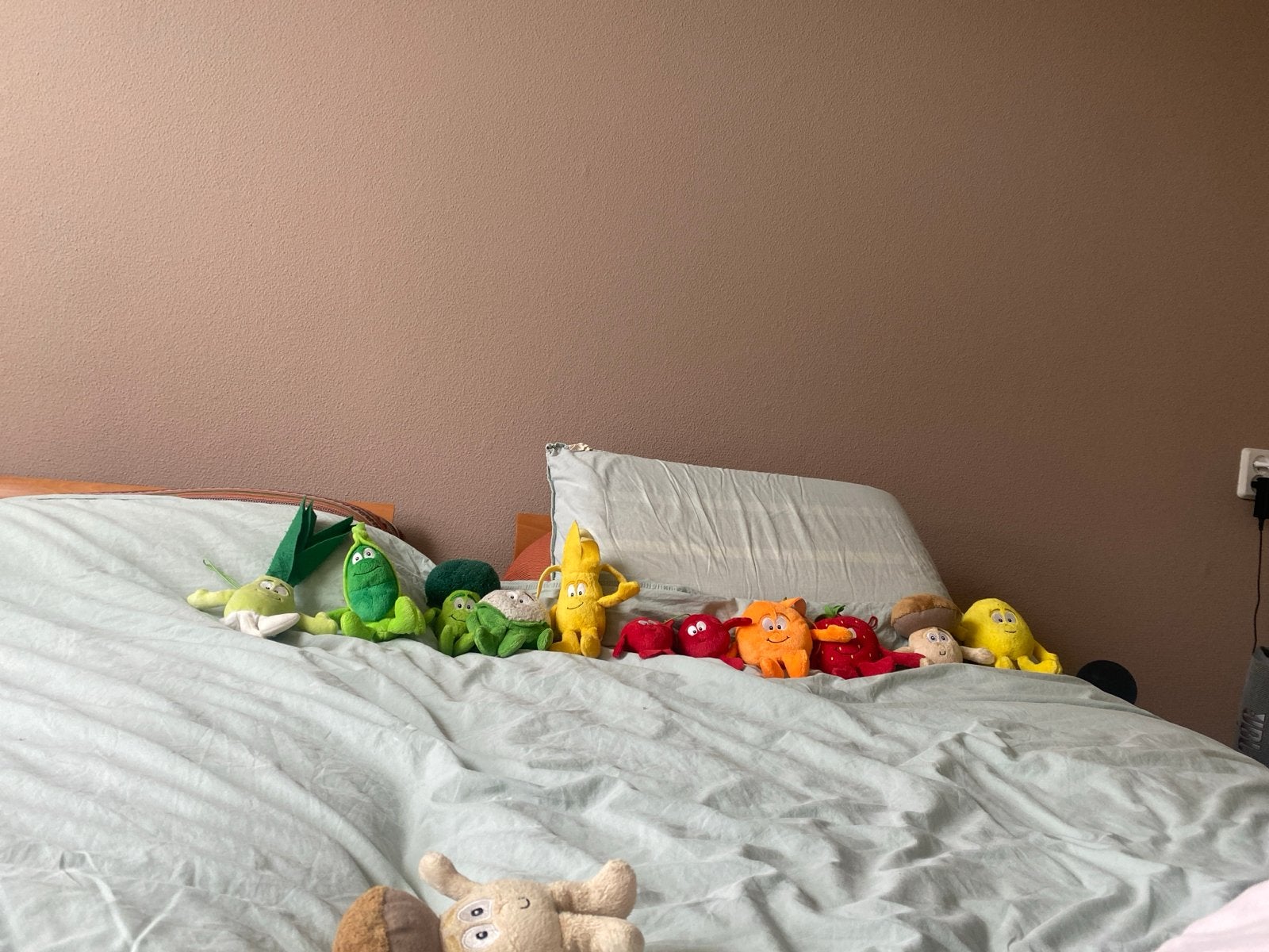 Diverse knuffels van groenten en fruit, Gebruikt, Overige merken, Overige karakters, Overige typen