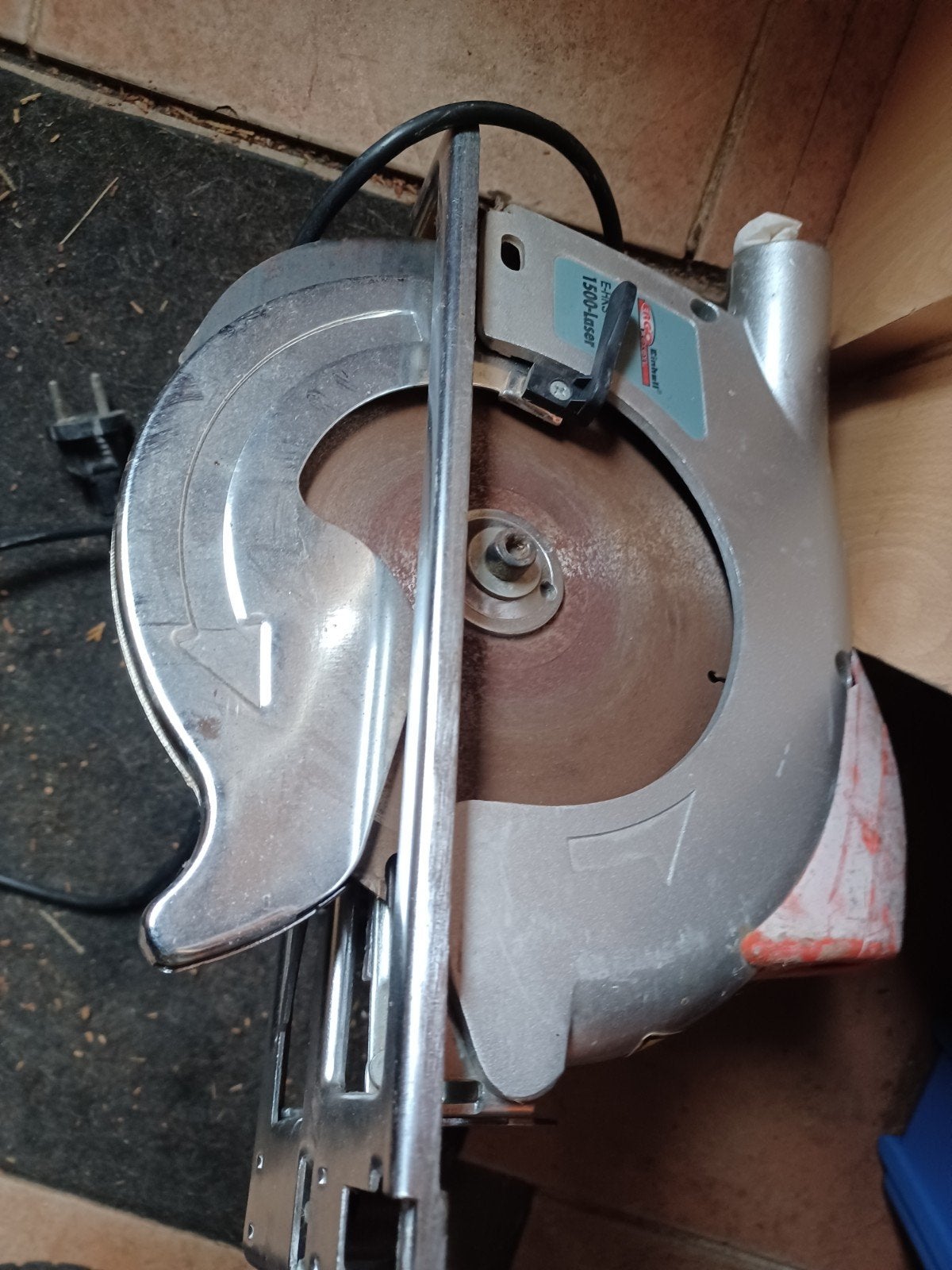 Einhell E-HKS 1500 W Cirkelzaag - Gebruikt, Ophalen, Gebruikt, Cirkelzaag, Einhell