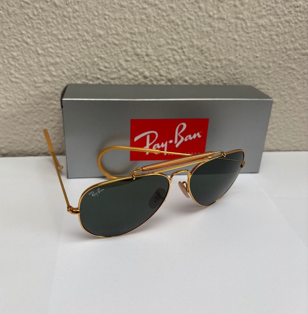 Rayban Outdoorsman Arista Green, Sieraden, Tassen en Uiterlijk, Zonnebril, Nieuw, Ophalen of Verzenden, Ray-Ban