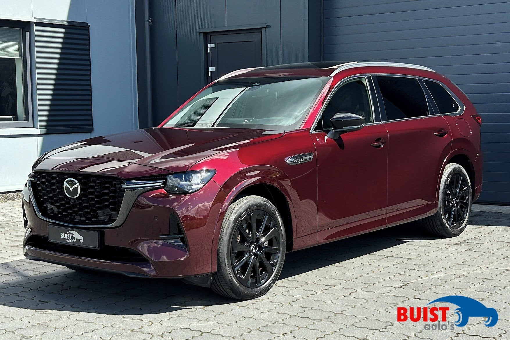 Mazda CX-80 2.5 e-SkyActiv PHEV Homura Plus 7-PERSOONS! VOL!, Auto's, Mazda, Automaat, Dealer onderhouden, Gebruikt, Met garantie (alle)