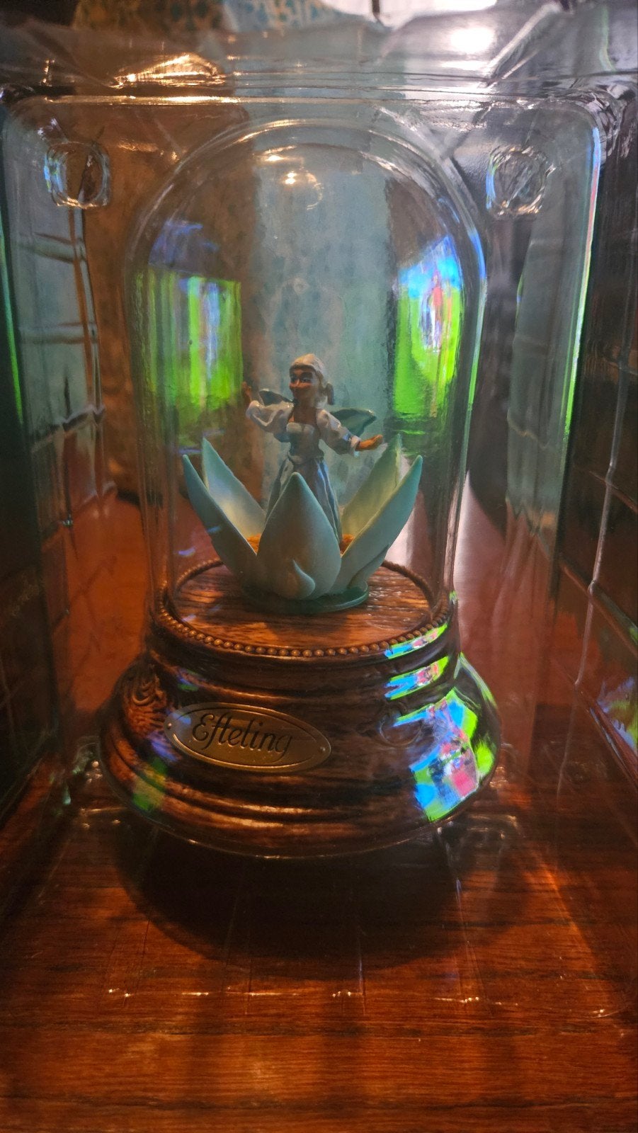 Efteling Indische Waterlelie Beeldje - Uniek verzamelobject, Verzamelen, Efteling, Ophalen of Verzenden, Nieuw, Beeldje of Poppetje