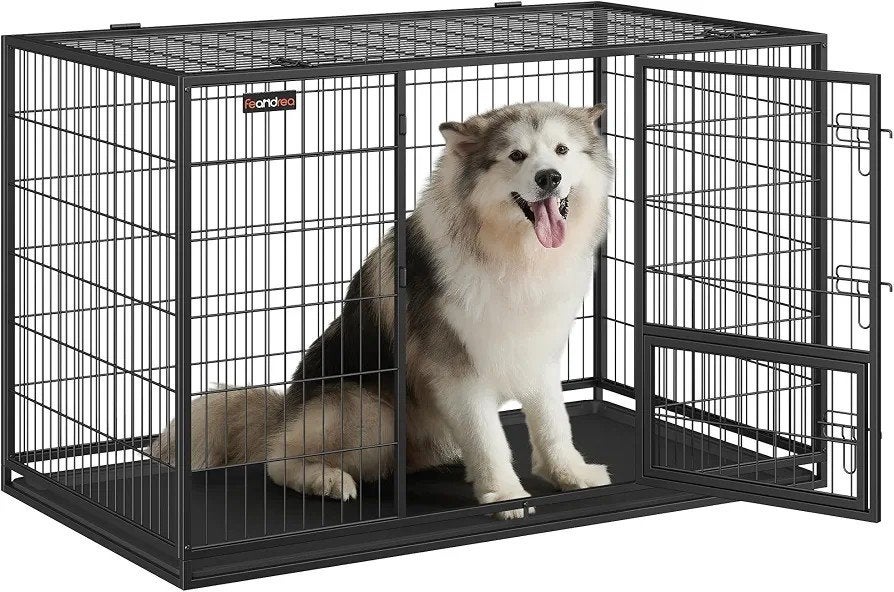 Heavy duty bench - honden bench XL - 139x79x89 cm - nieuw, Dieren en Toebehoren, Hondenhokken, Ophalen, Pruisische veldweg 220