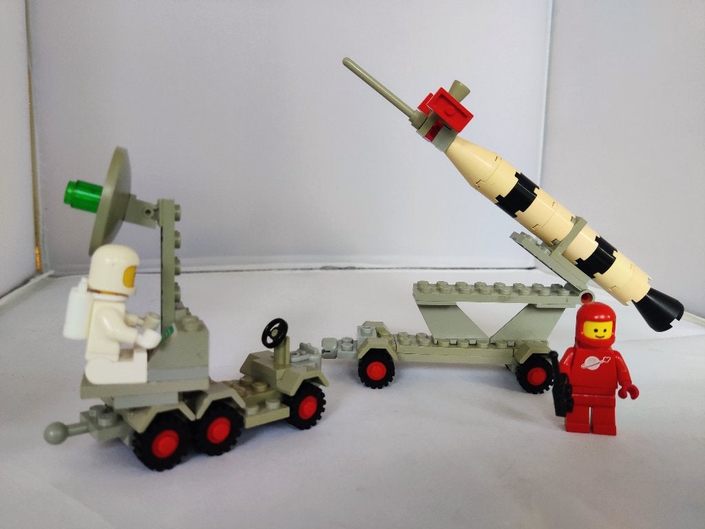 897 Mobile Rocket Launcher - Lego Space set, Gebruikt, Lego, Ophalen of Verzenden, Compleet
