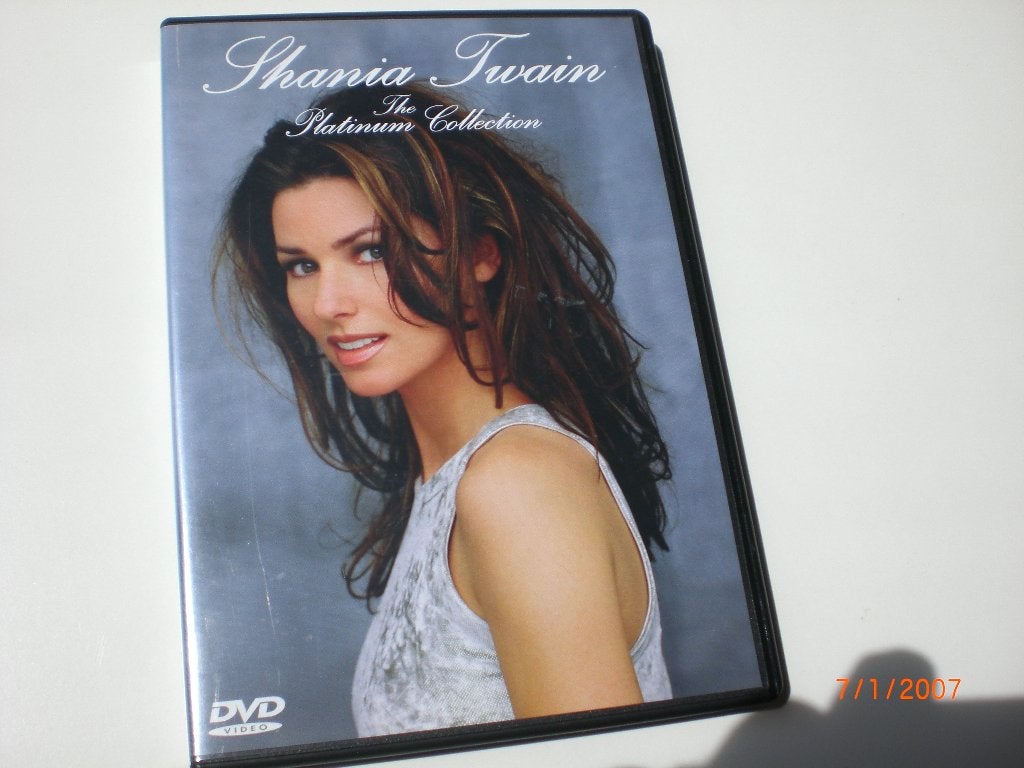 dvd Shania Twain The Platinum Collection, Alle leeftijden, Ophalen of Verzenden, Zo goed als nieuw, Muziekvideo's