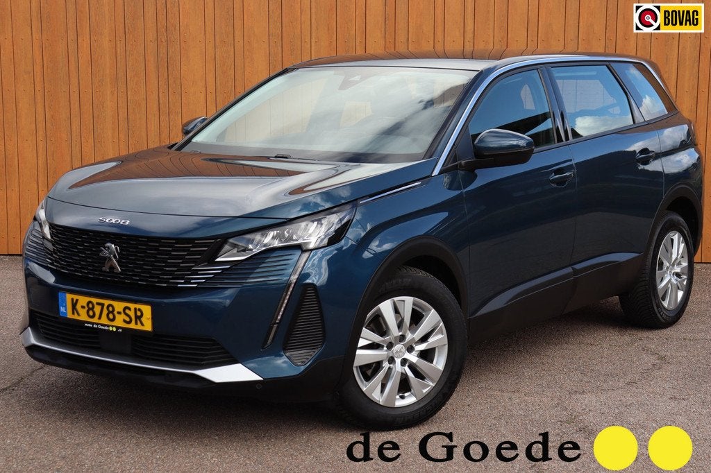 Peugeot 5008 1.2 PT Blue Active orgNL 7-persoons camera nw.m, 12 maanden, Gebruikt, Euro 6, 1199 cc
