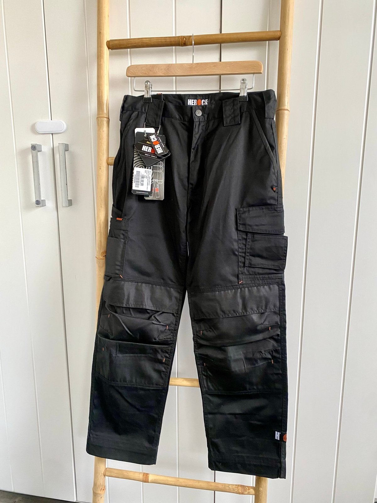 Herock Werkbroek Zwart Maat SL40 (M) Nieuw met labels, Ophalen of Verzenden, Nieuw