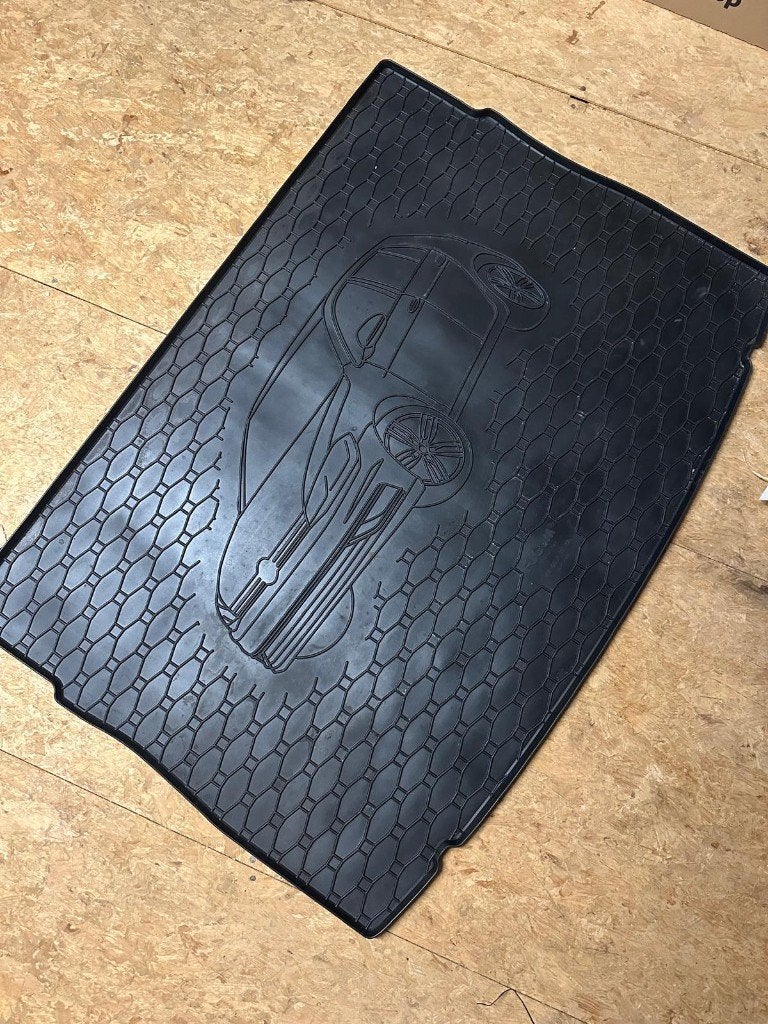 Rubberen kofferbakmat VW Golf 7 / 7.5 – met Golf silhouet, Ophalen, Gebruikt, Volkswagen