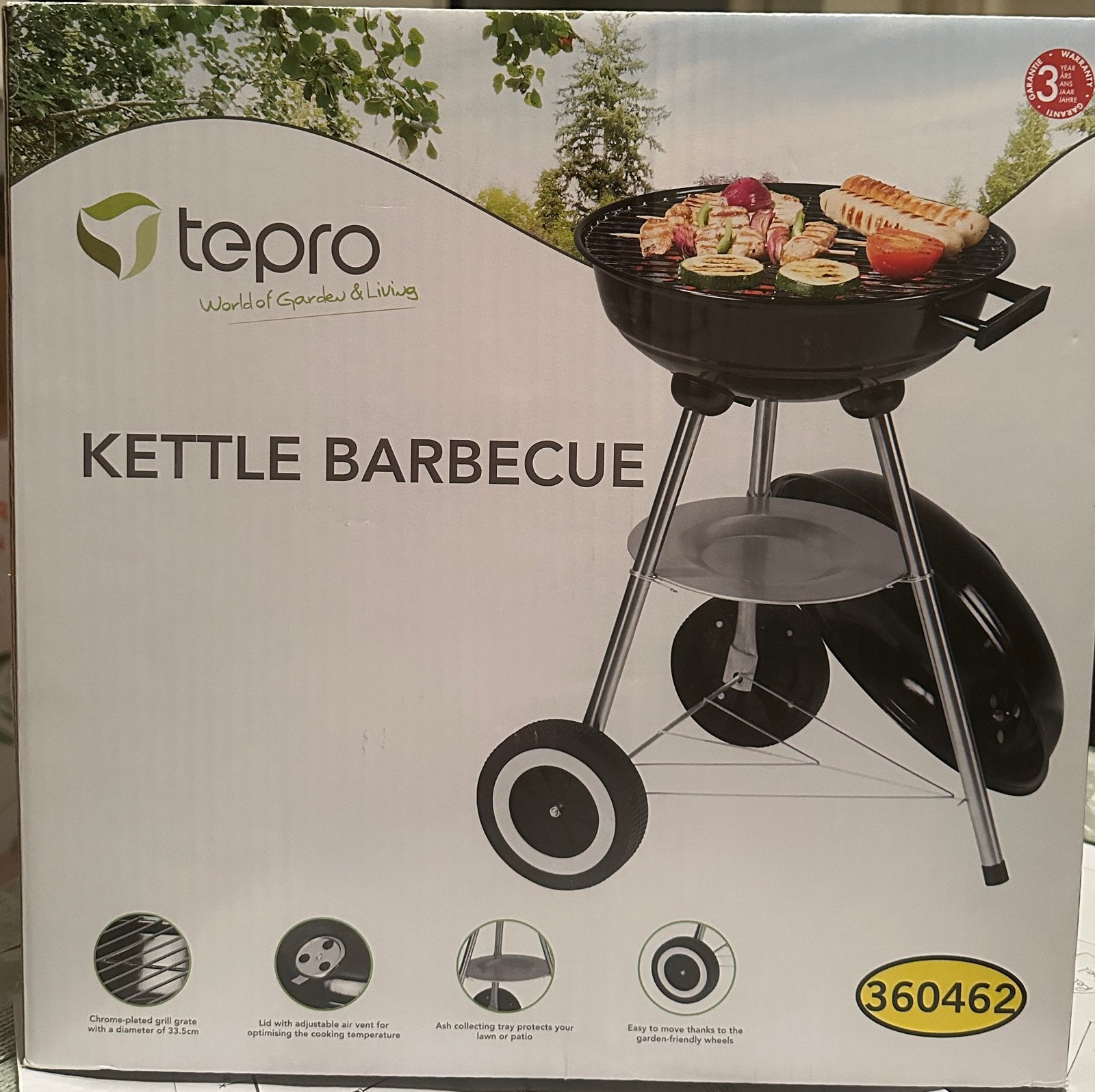 Kettle barbecue, Tuin en Terras, Ophalen, Nieuw