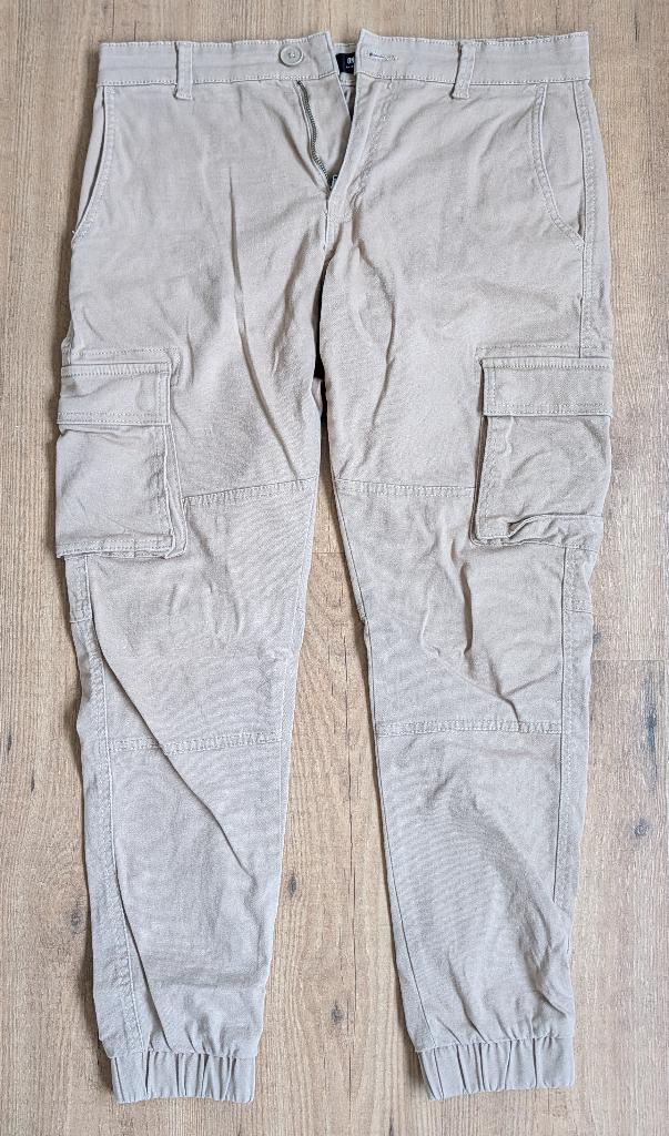Cargo Broek Beige/ Lichtbruin Only & Sons Heren - W30, L30, Beige, Overige maten, Ophalen of Verzenden, Zo goed als nieuw