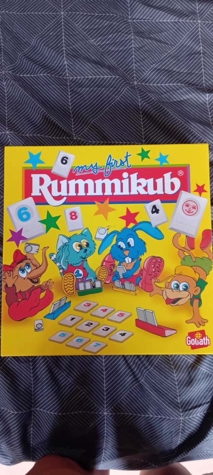 My First Rummikub - Het populaire cijferspel voor kinderen, Drie of vier spelers, Ophalen of Verzenden, Gebruikt, Goliath