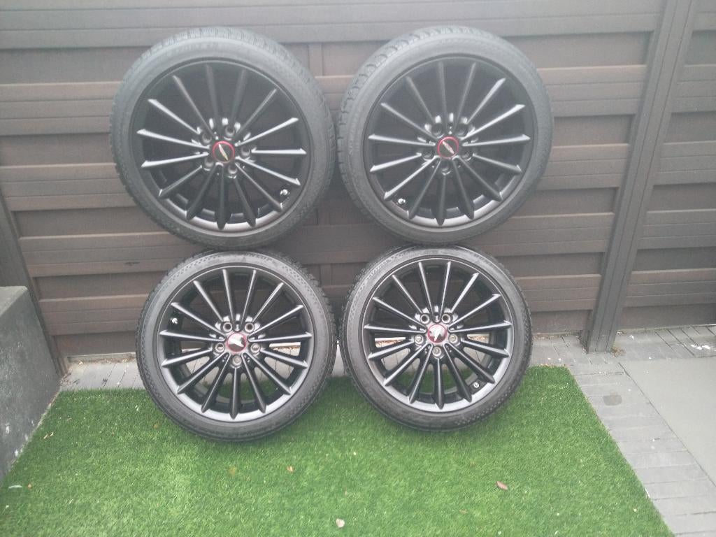 Mini Cooper S velgen met winterbanden, Auto-onderdelen, Klein materiaal, Mini, Gebruikt, Ophalen