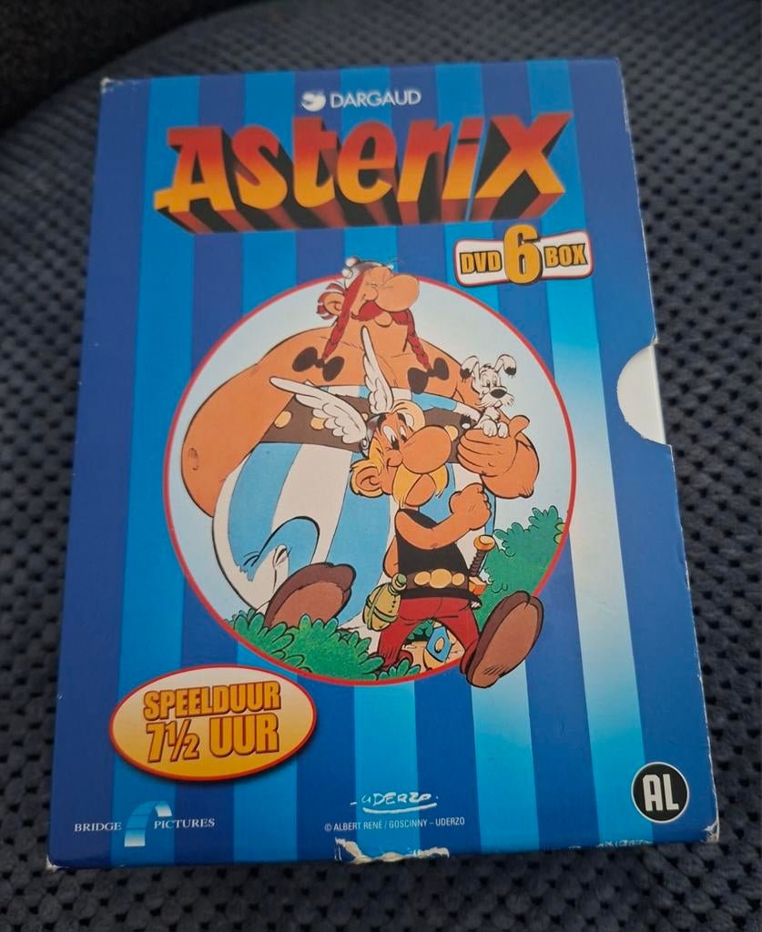 Asterix 6 dvd box, Tekenfilm, Boxset, Ophalen of Verzenden, Zo goed als nieuw