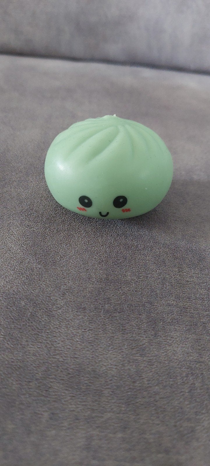 Mini squishy dumbling groen, Ophalen of Verzenden, Gebruikt