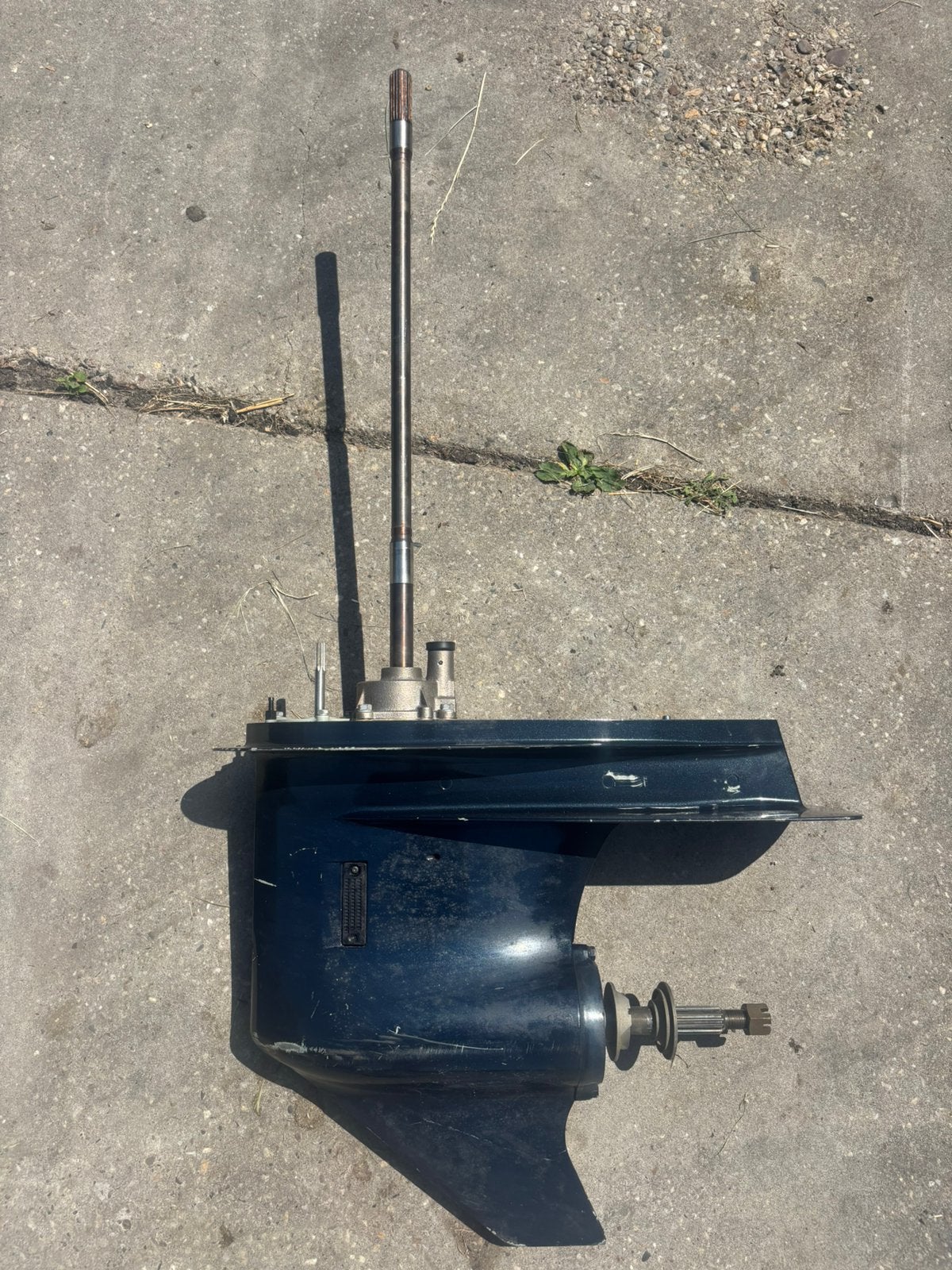 Staartstuk 70 pk 4 takt Suzuki Evinrude Johnson, Ophalen of Verzenden, Zo goed als nieuw, Motor en Techniek, Motorboot