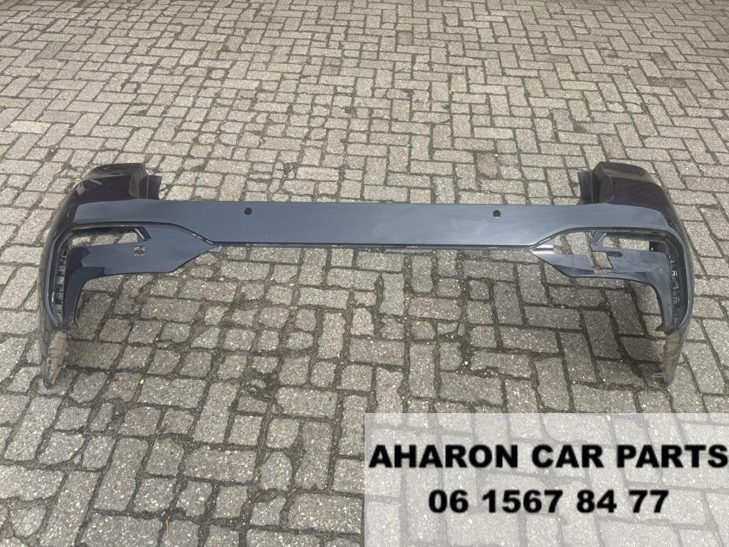 G31 LCI M Achterbumper MSP facelift 5 serie m tech BMW Blauw, Gebruikt, Ophalen of Verzenden, Achter, Bumper