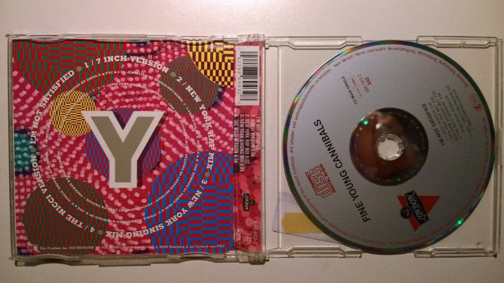 Fine Young Cannibals - I'm Not Satisfied, Cd's en Dvd's, Ophalen of Verzenden, Zo goed als nieuw, Pop