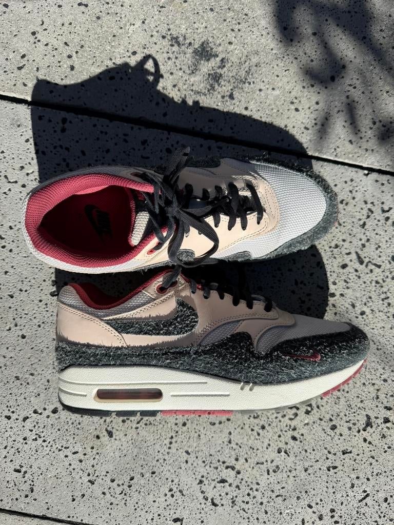Nike Air Max 1 Keep Rippin Stop Slippin 2.0 maat 40, Ophalen of Verzenden, Zo goed als nieuw, Schoenen