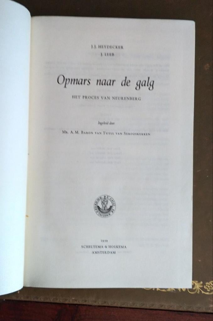 Opmars naar de galg - Het Proces van Neurenberg, Boeken, Geschiedenis | Vaderland, Gelezen, 20e eeuw of later, Ophalen of Verzenden