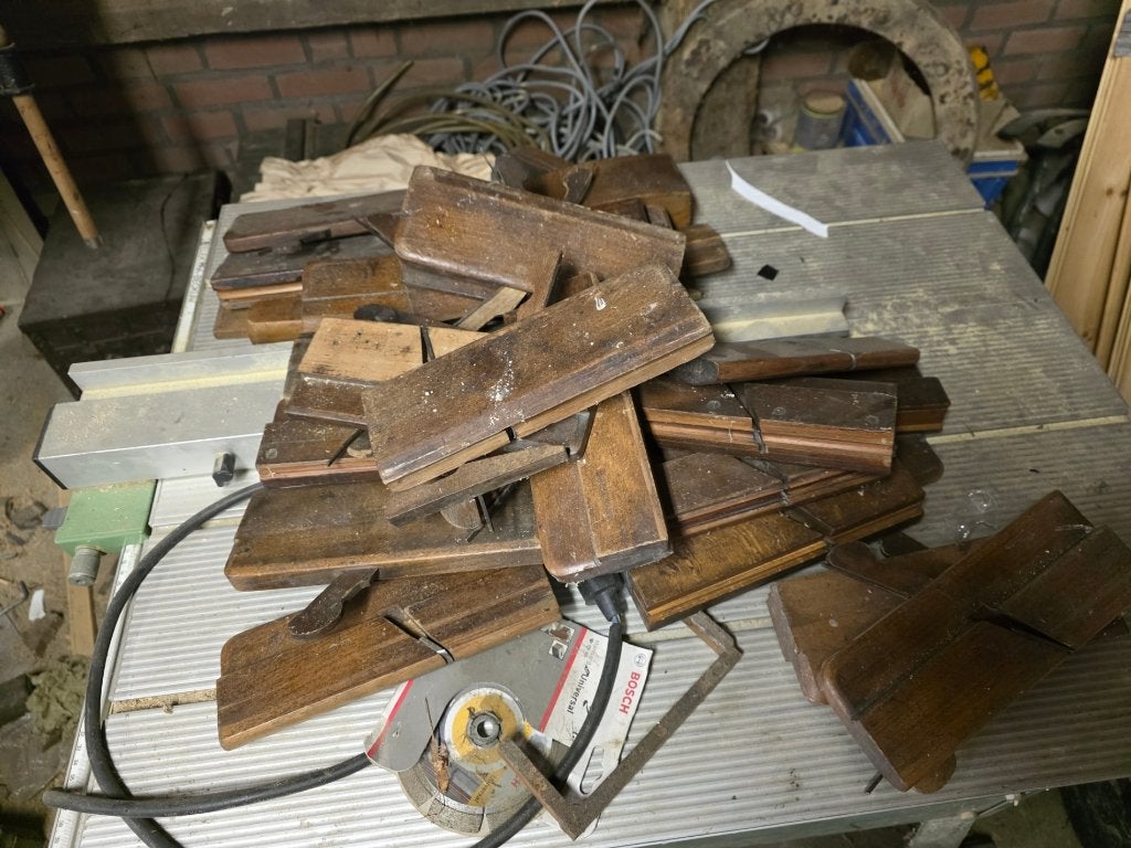 Antieke schaven, Antiek en Kunst, Ophalen of Verzenden