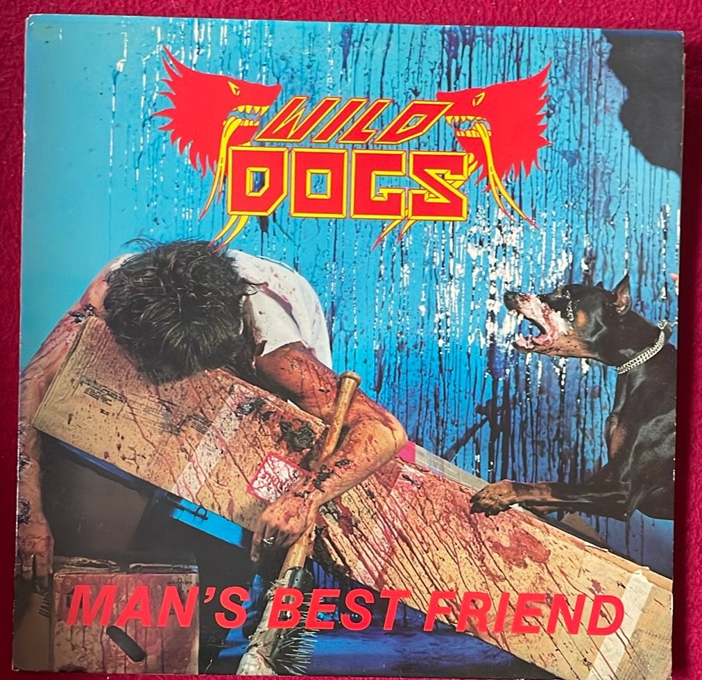 Wild Dogs - Man's Best Friend LP (1984) Heavy Metal Vinyl, Gebruikt, Originele persing, 1980 - 1989, Ophalen of Verzenden