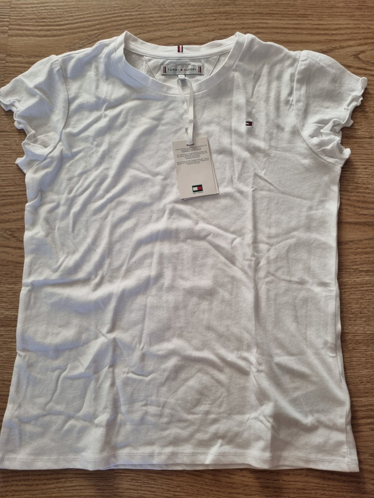 Tommy Hilfiger T shirt, Kinderen en Baby's, Kinderkleding | Maat 152, Ophalen of Verzenden, Nieuw, Shirt of Longsleeve