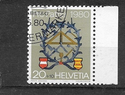 Zwitserland mi.1176, gestempeld, Verzenden, Gestempeld