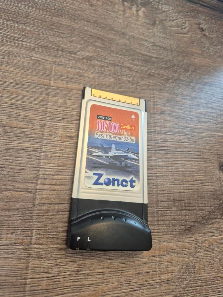 Zonet ZEN1200 CardBus Fast Ethernet 32-bit adapter, Ophalen