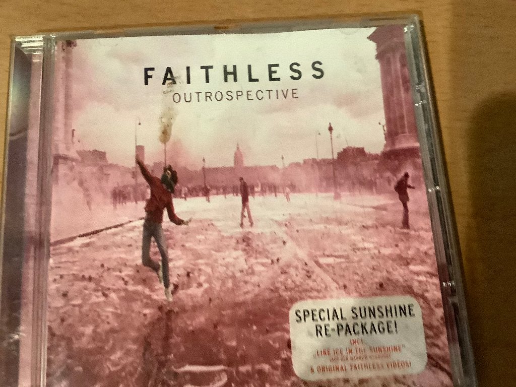 Faithless – Outrospective – CD + DVD - 2001, Speciale editie, Overige typen, Ophalen of Verzenden, Zo goed als nieuw