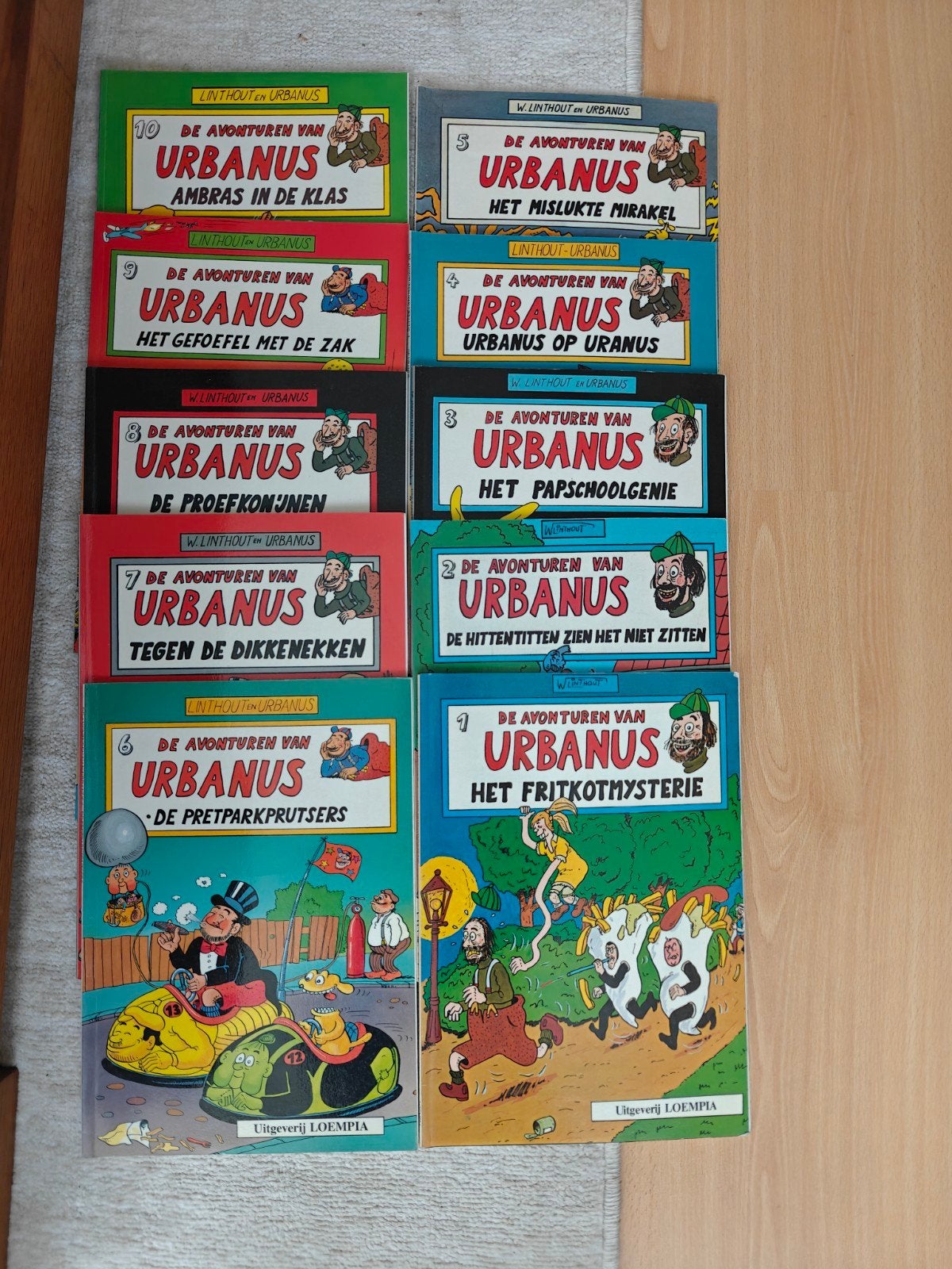 Grote Urbanus stripverzameling - 25 stripboeken, Meerdere stripboeken, Ophalen of Verzenden, Gelezen